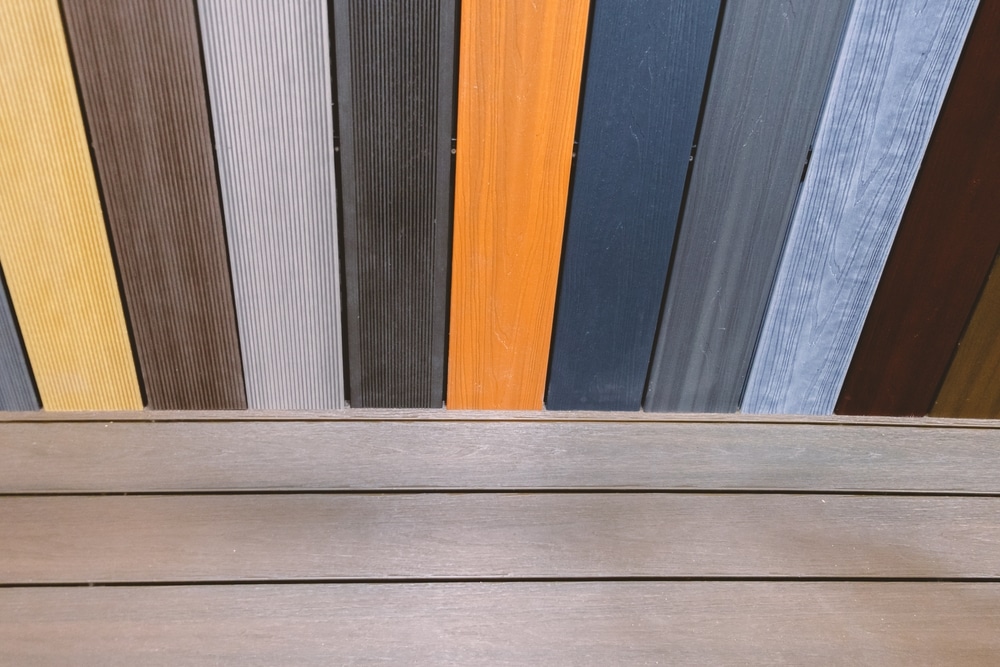 Plastic floor covering for verandas